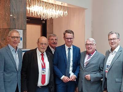 Die Delegation aus dem Kreis Paderborn